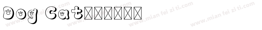 Dog Cat字体转换